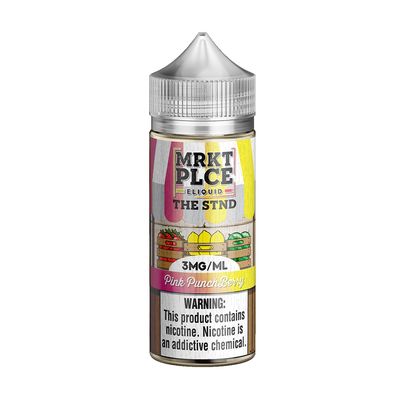 MRKT PLCE Pink Punch Berry 100ml, Nicotine: 0mg