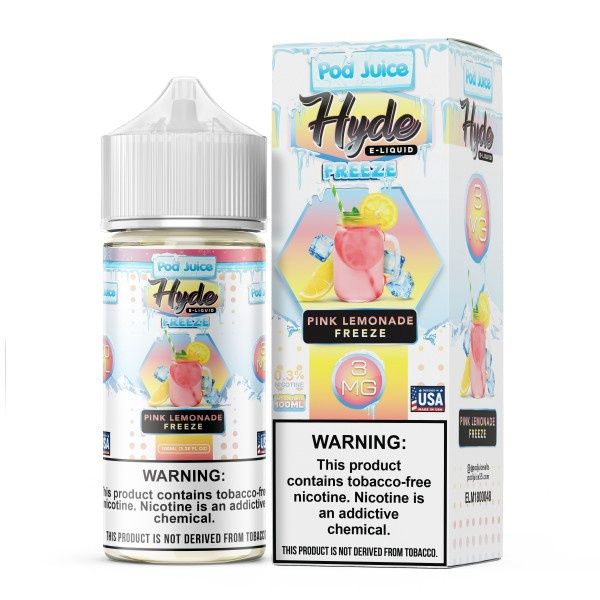 Hyde X Pod Juice Pink Lemonade Freeze 100ml, Nicotine: 0mg