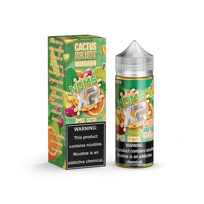 Noms X2 Cactus Jack Fruit Mandarin 120ml, Nicotine: 0mg