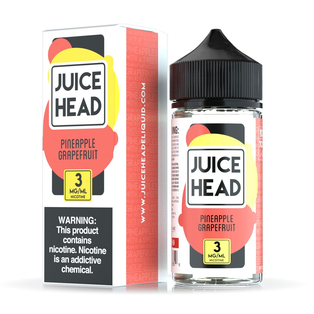 Juice Head Pineapple Grapefruit 100ml, Nicotine: 0mg