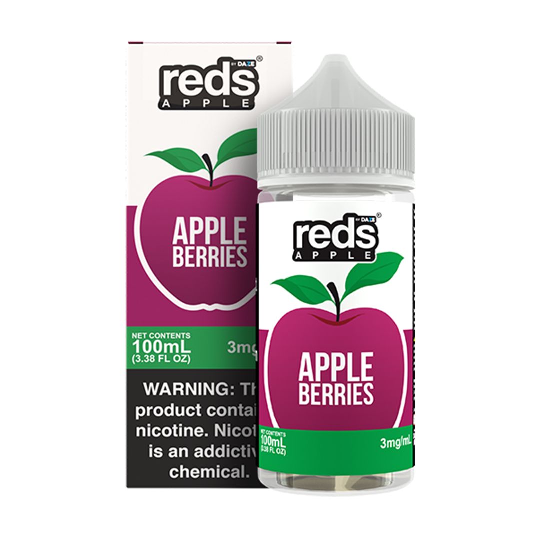 Reds Apple Berries 100ml, Nicotine: 0mg