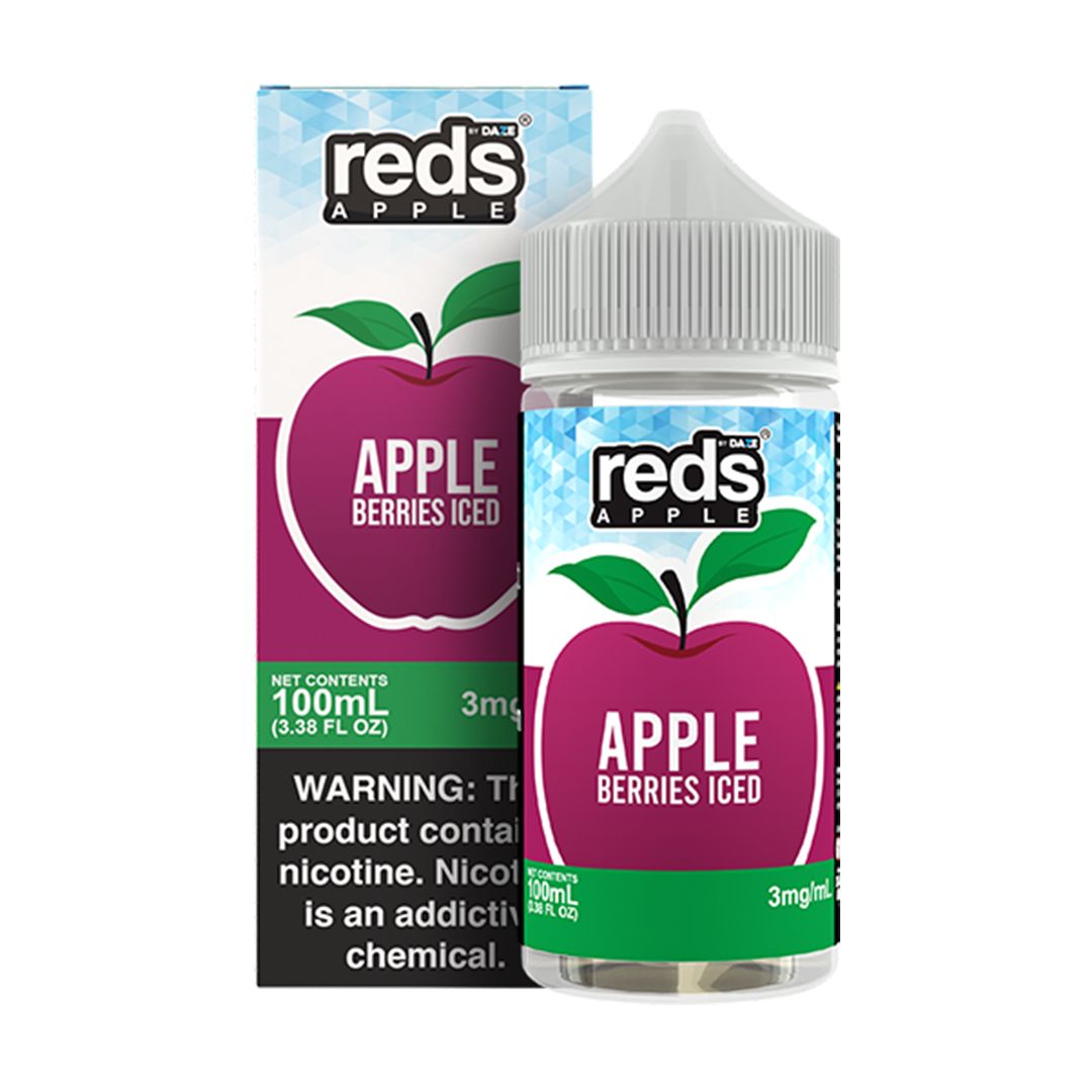 Reds Apple Berries Iced 100ml, Nicotine: 0mg