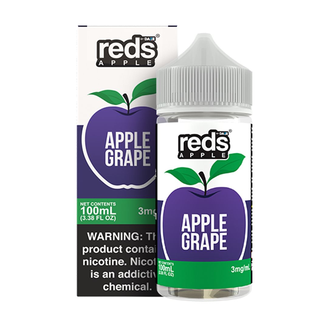 Reds Apple Grape 100ml, Nicotine: 0mg