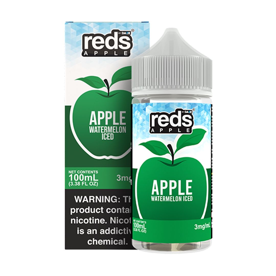Reds Apple Watermelon Iced 100ml, Nicotine: 0mg