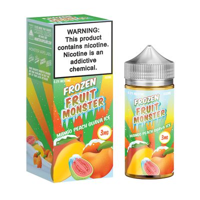 Frozen Fruit Monster Mango Peach Guava 100ml, Nicotine: 0mg