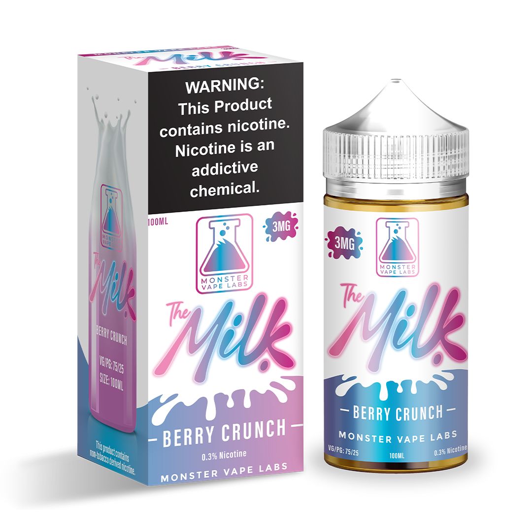 The Milk Berry Crunch 100ml, Nicotine: 0mg