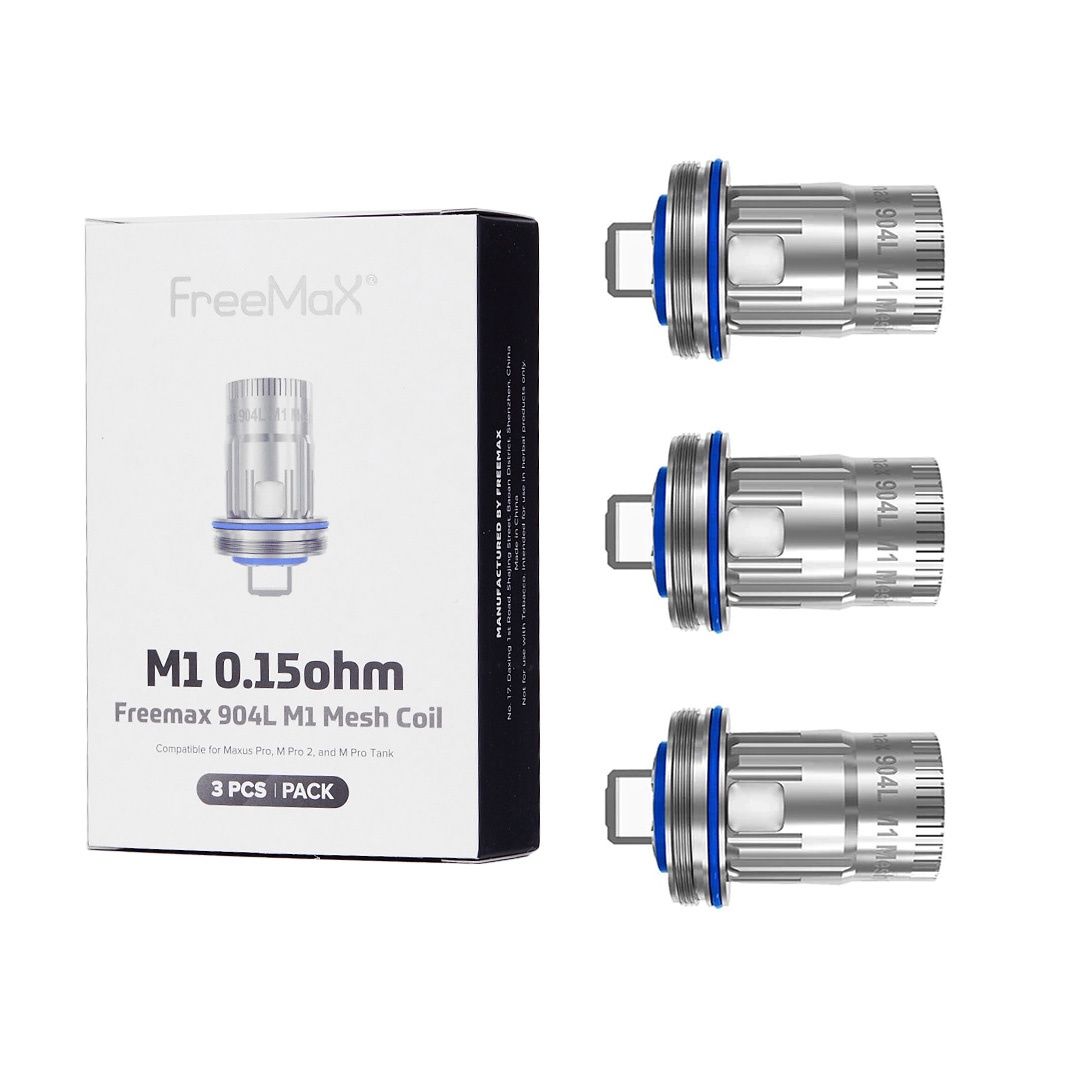 FreeMax 904L M Mesh Coils 3pk, Type: M1 0.15