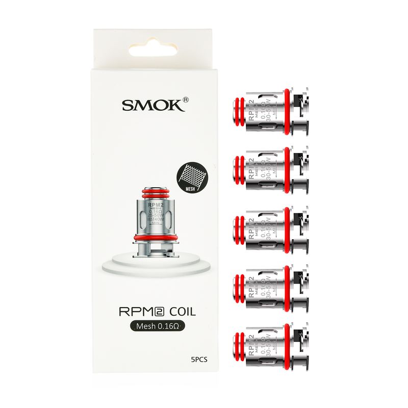 Smok RPM 2 Coils 5pk, Type: 0.16 mesh