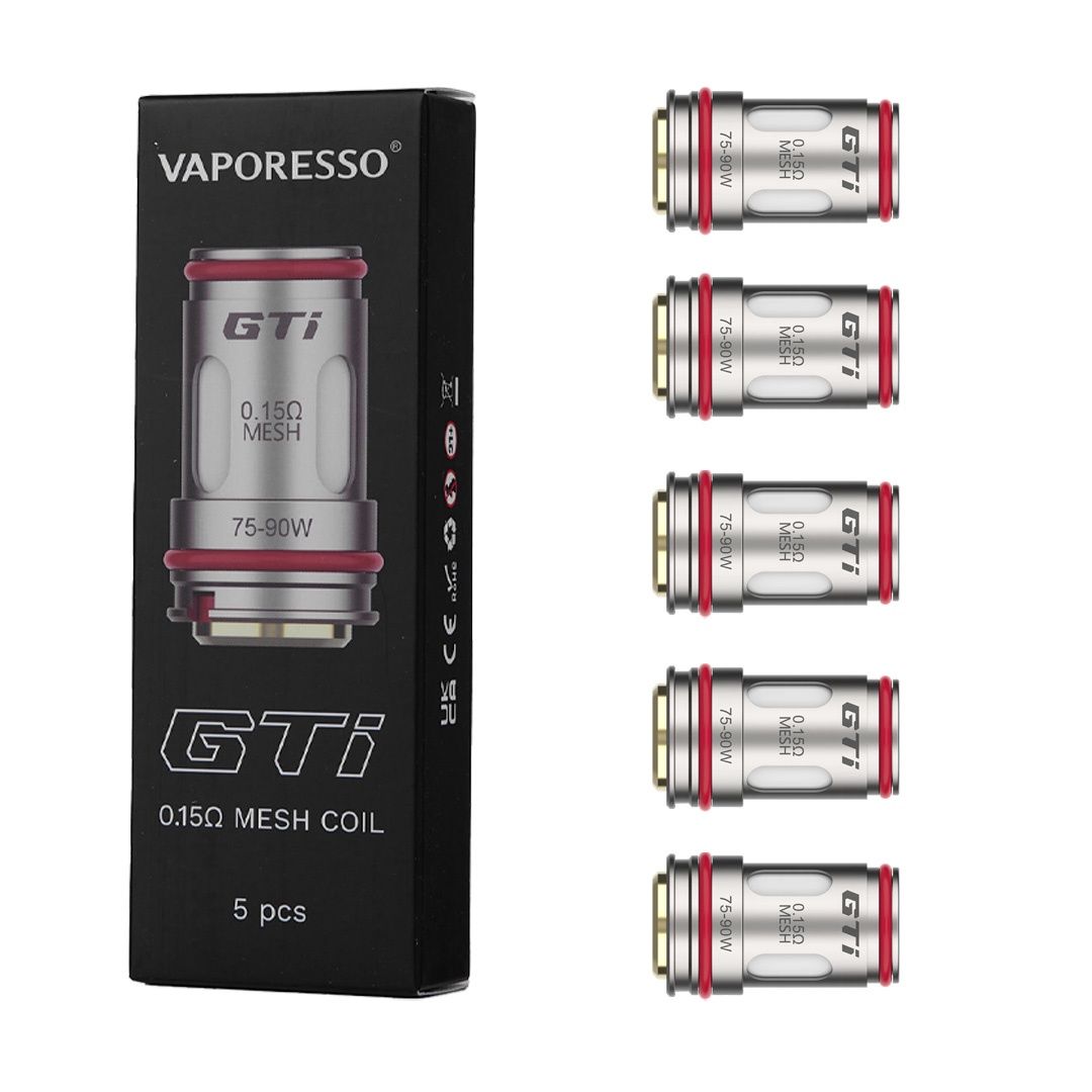 Vaporesso GTi Coils 5pk, Type: 0.15 mesh