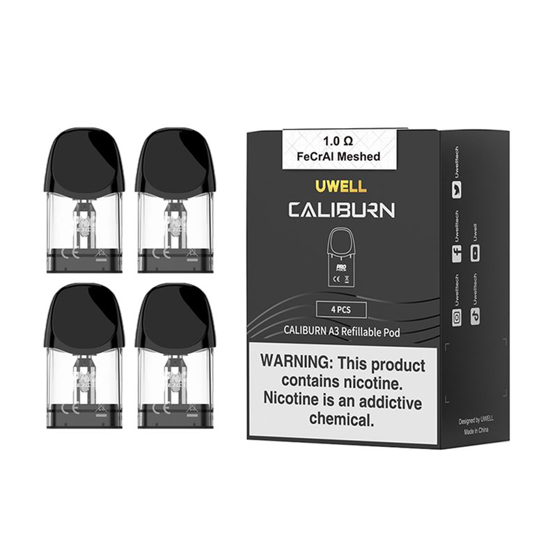 Uwell Caliburn  A3 Pods 4pk