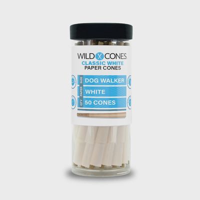 Wild Hemp Cones Classic White 50pk
