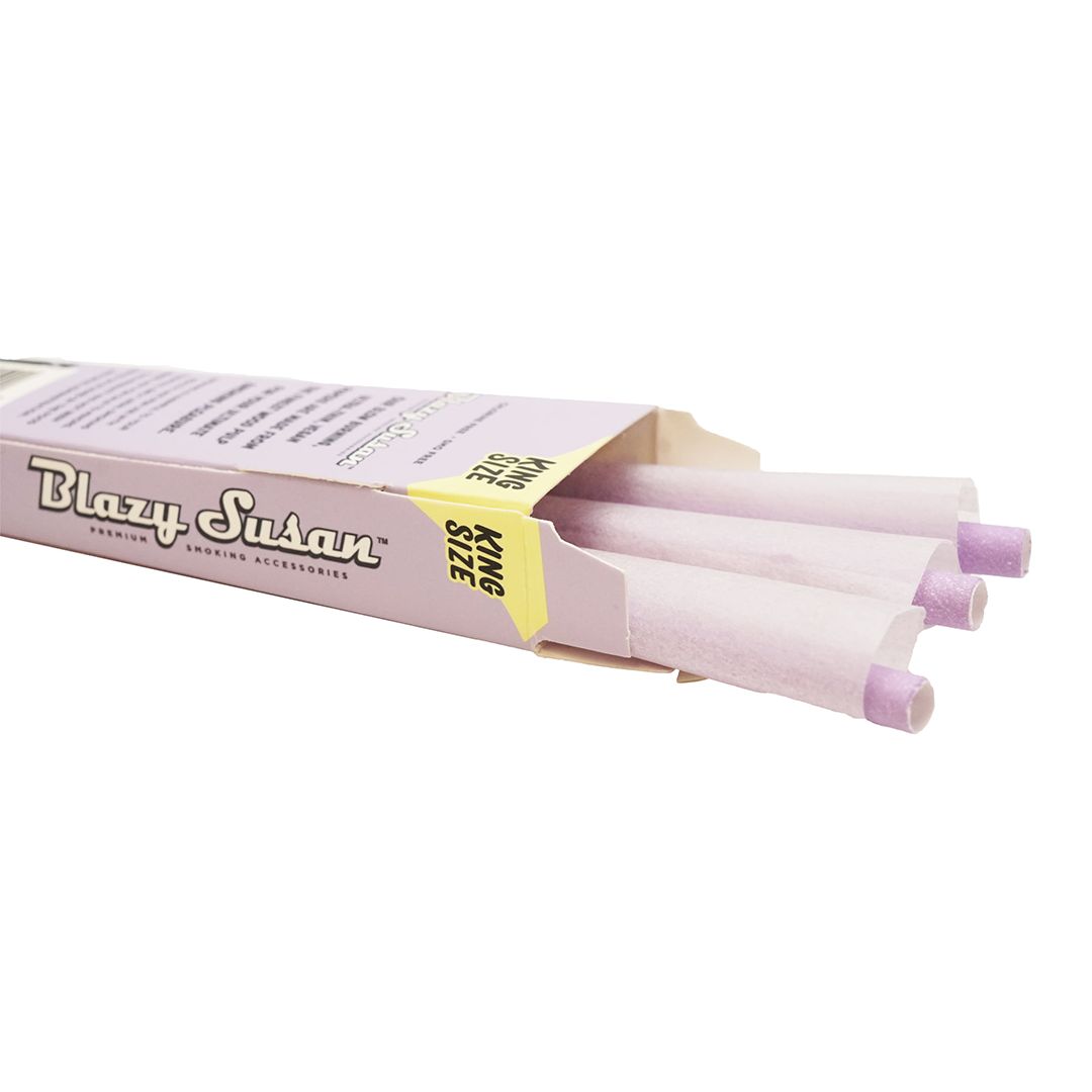 Blazy Susan Purple Cones, Size: king size