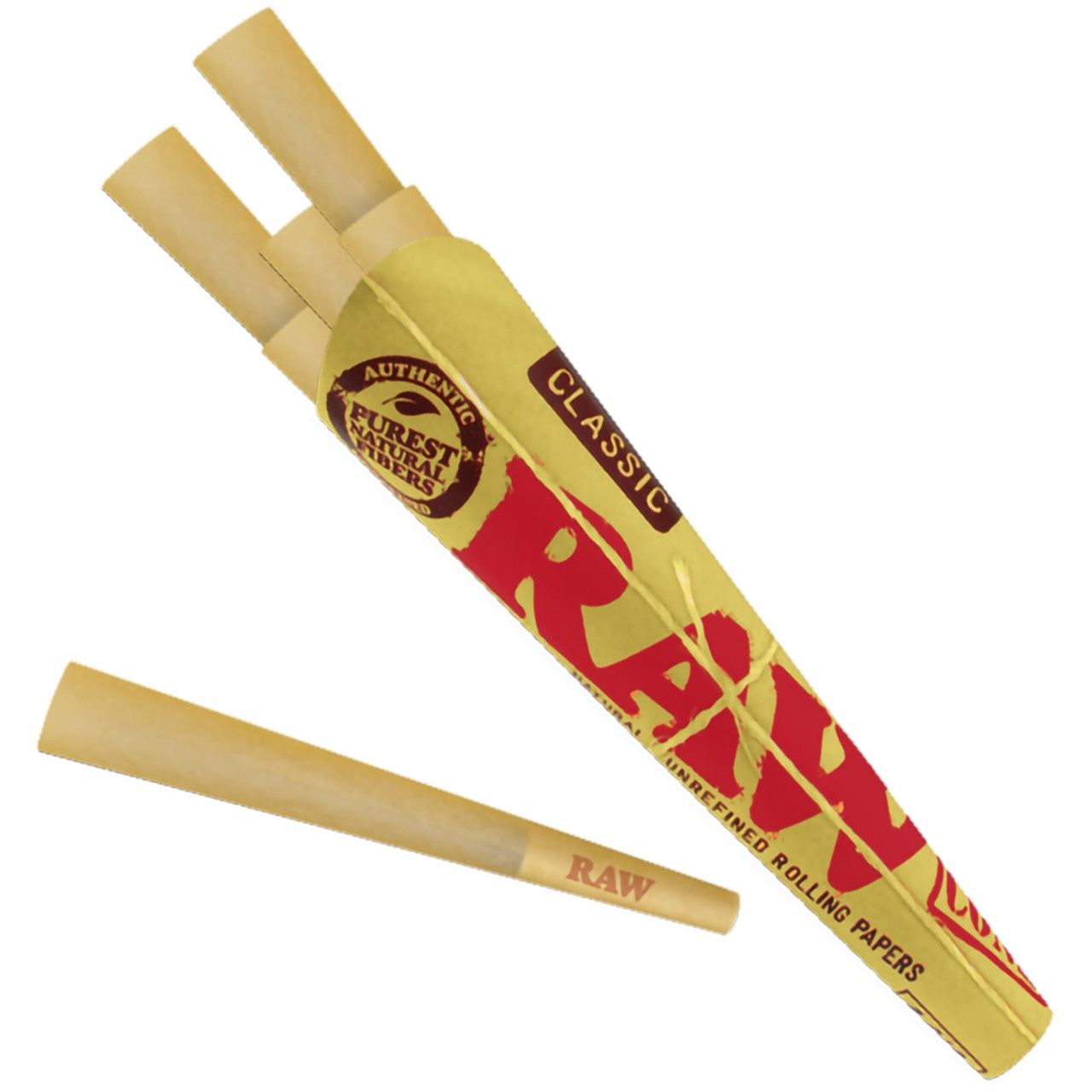 Raw Classic Cones, Size: 1 1/4