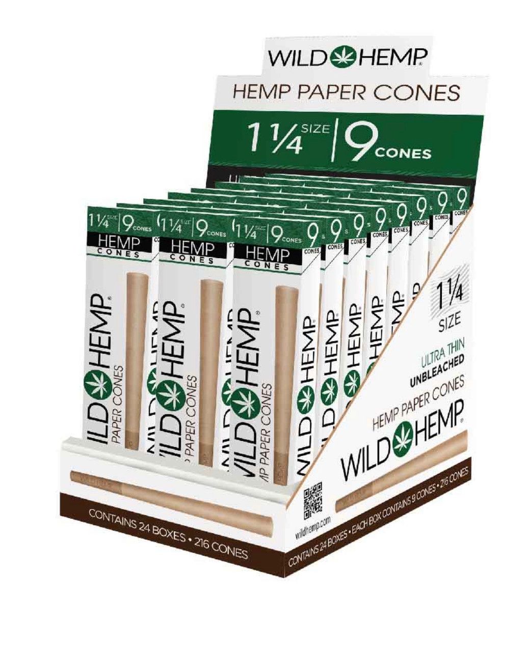 Wild Hemp Natural Hemp Cones, Size: 1 1/4