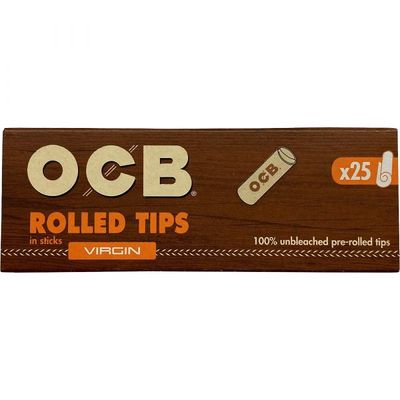 OCB Rolled Tips 25pk