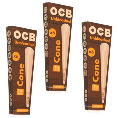 OCB Unbleached Cones