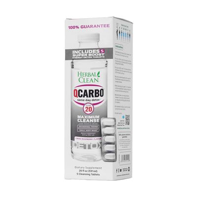 QCarbo Clear Same Day Detox With Tablets