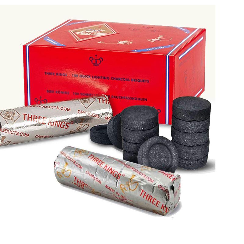 Three Kings Quick Light Charcoal