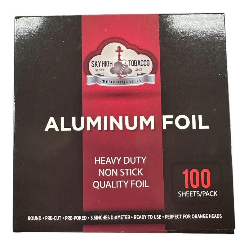 Sky High Hookah Aluminum Foil 100pk