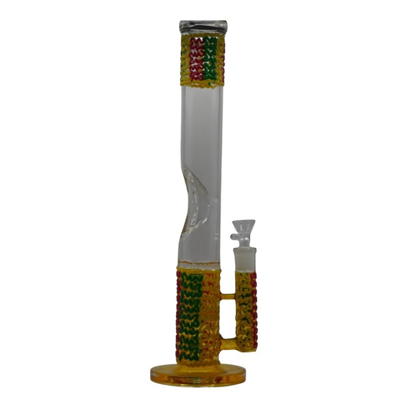 12&quot; Swirl Art Straight Water Pipe