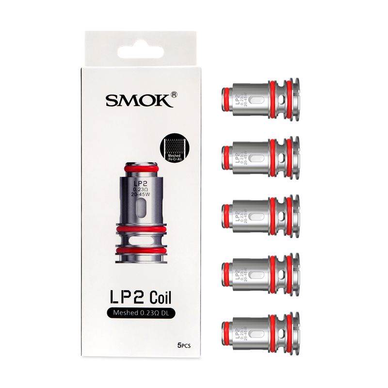 SMOK LP2 Coils 5pk, Type: meshed 0.23 DL