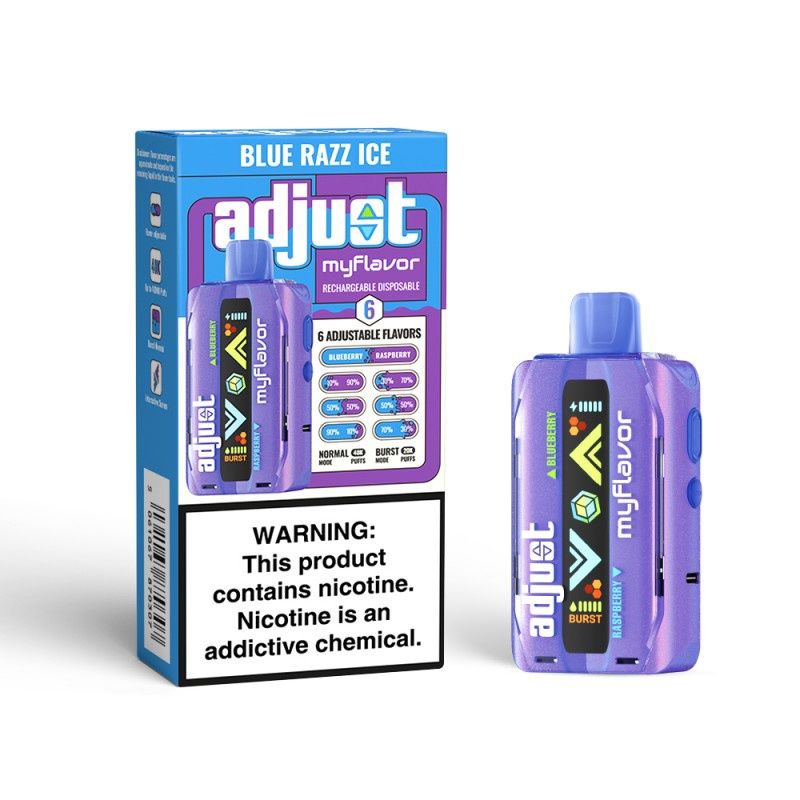 Adjust MyFlavor 40k 5% Disposable, Flavor: blue razz ice