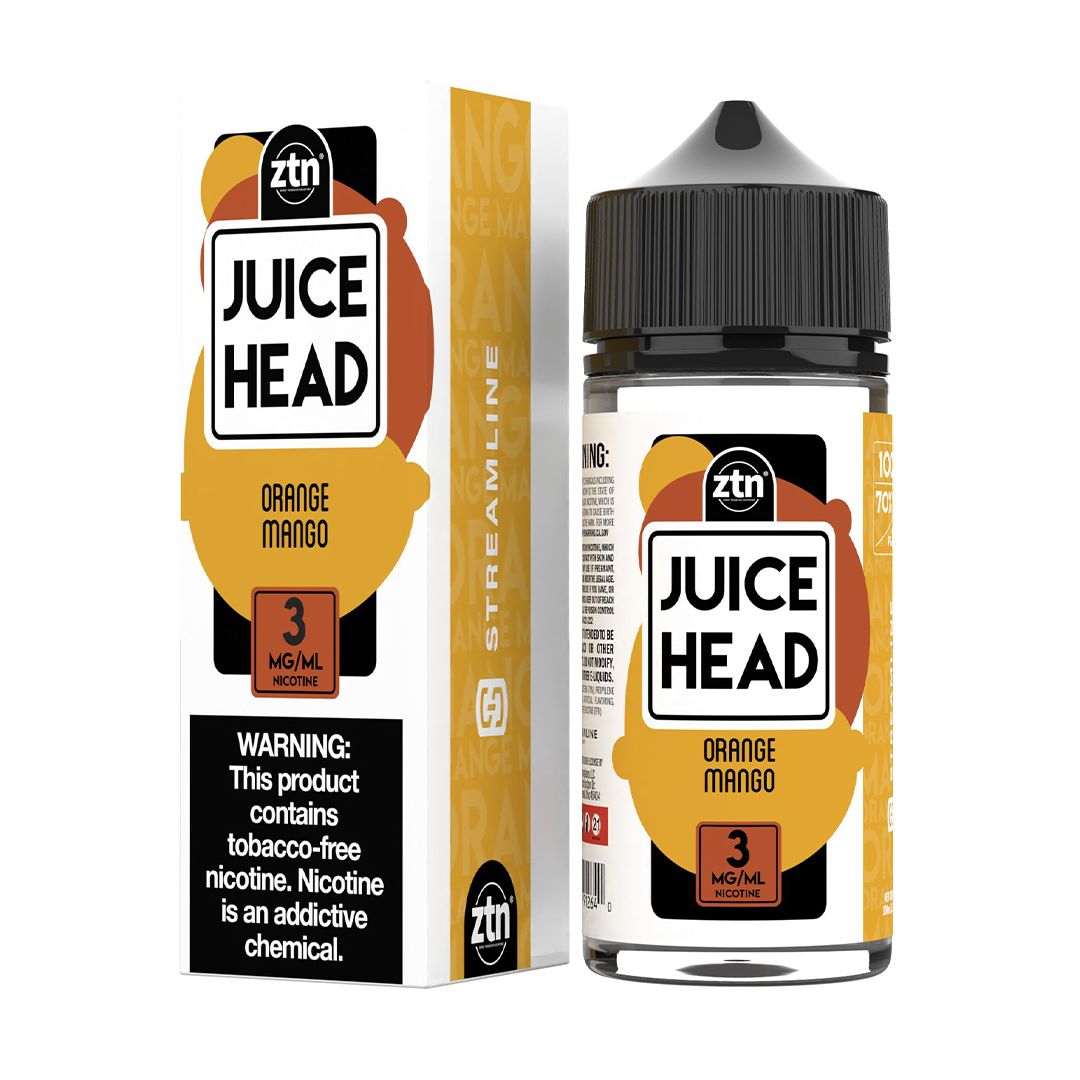 Juice Head Orange Mango 100ml, Nicotine: 3mg