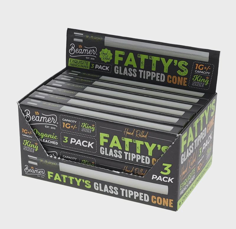 Fatty&#39;s Glass Tipped Cones