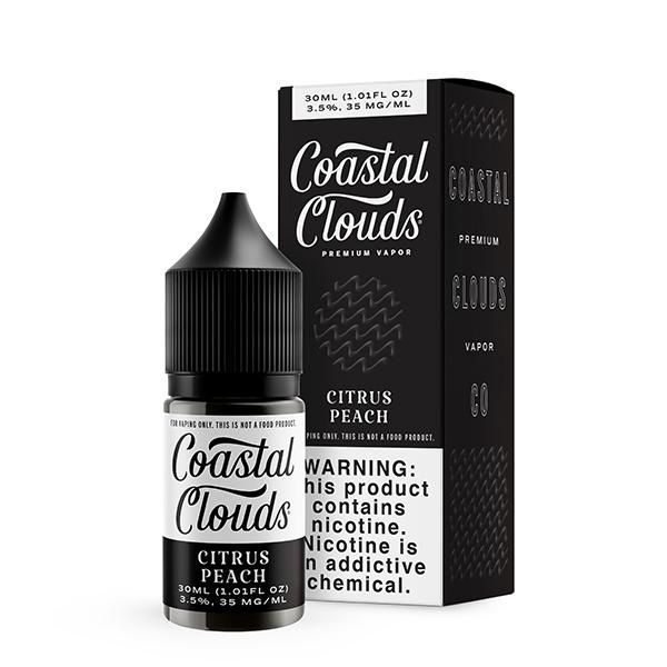 Coastal Clouds Salt Citrus Peach 30ml, Nicotine: 35mg