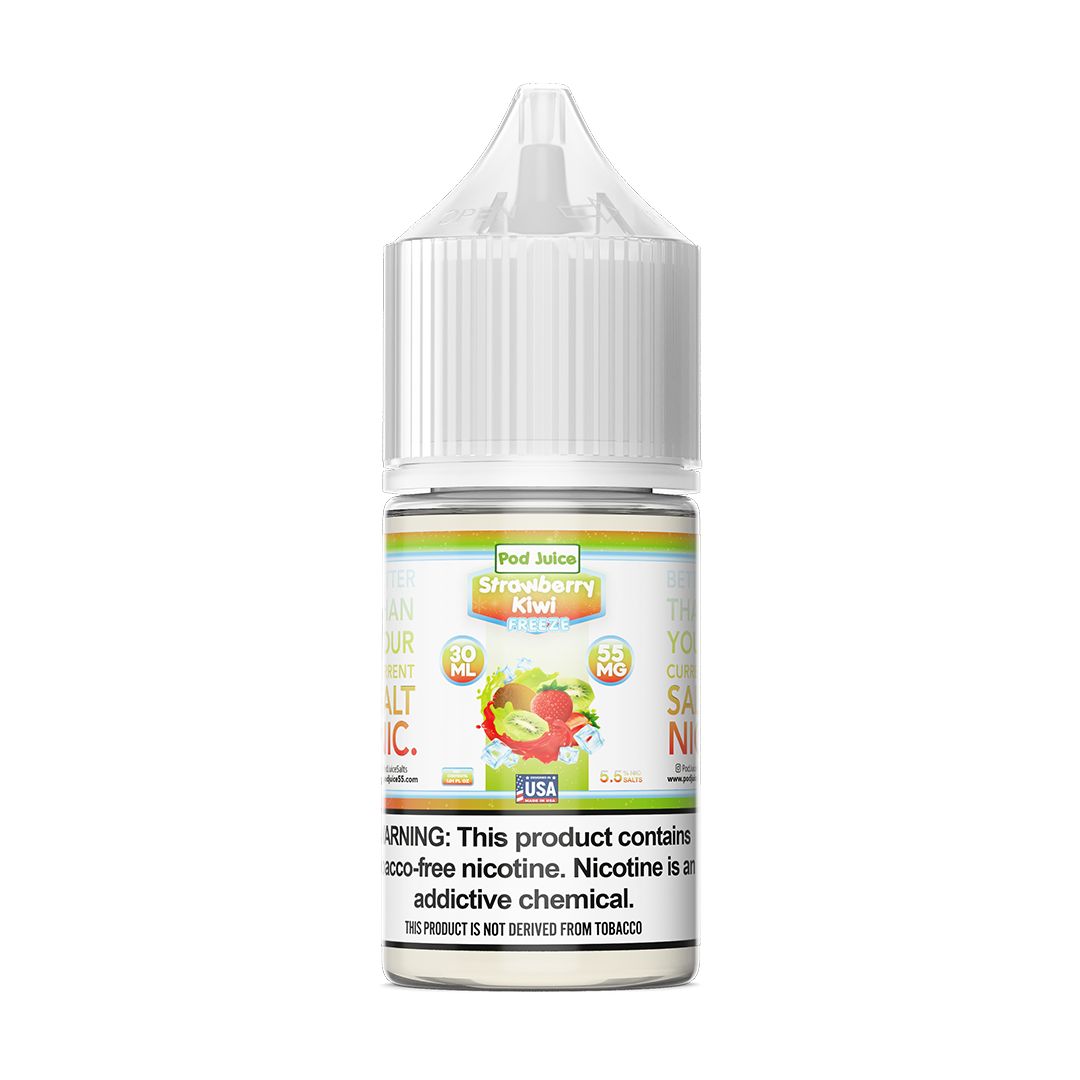 Pod Juice Strawberry Kiwi Freeze Salt 30ml, Nicotine: 35mg
