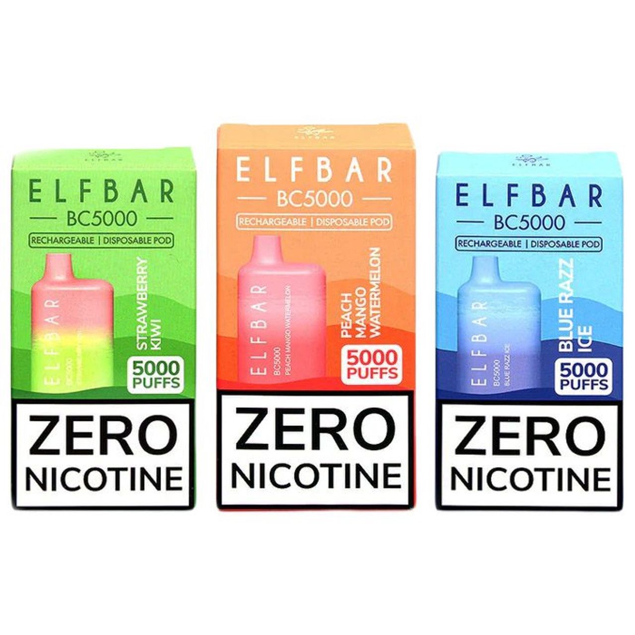 EBCREATE BC5000 0% Disposable, Flavor: strawberry mango