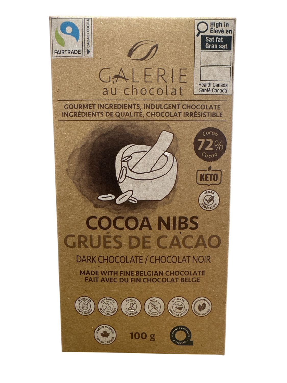Cocoa Nibs Dark Chocolate