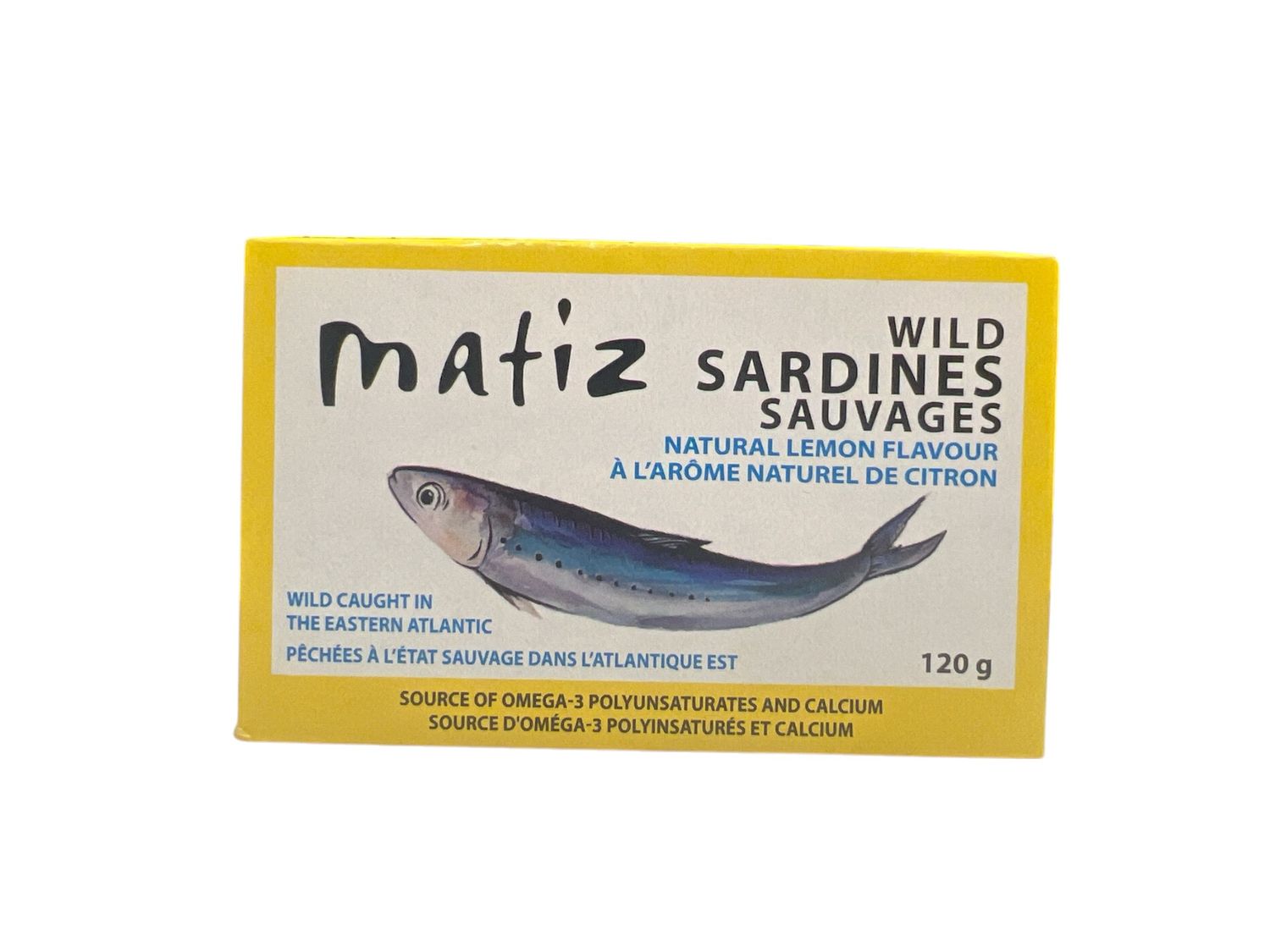 Wild Sardines with Natural Lemon Flavour