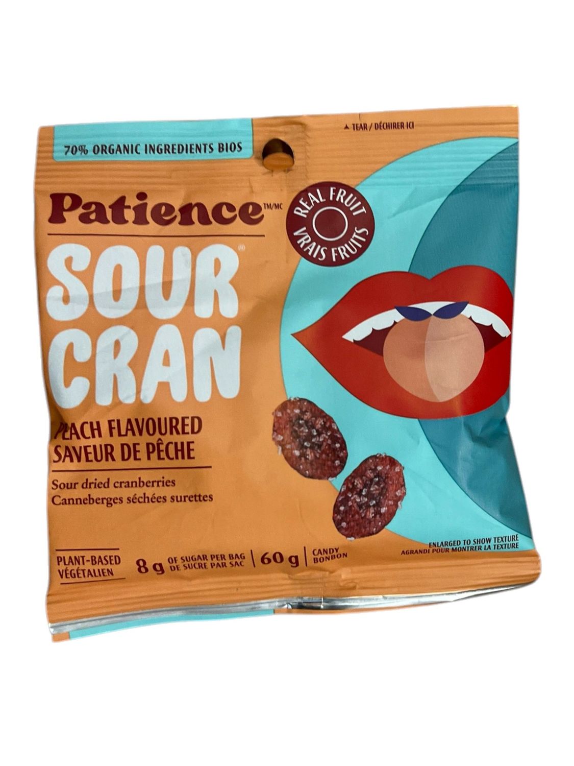 Sour Cran Peach Flavoured