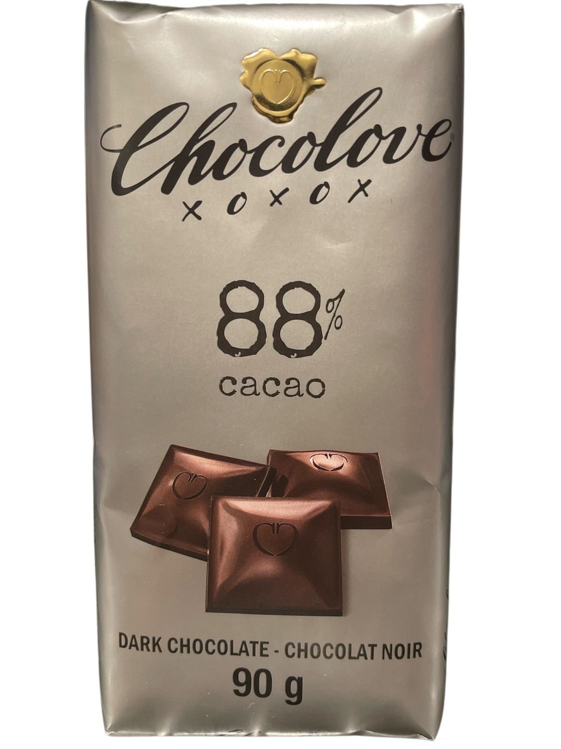 88% Cacao Dark Chocolate
