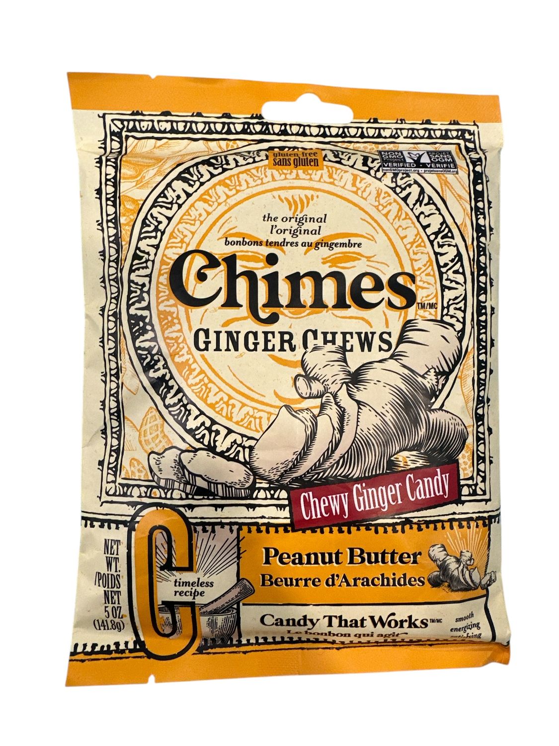 Peanut Butter Ginger Chews
