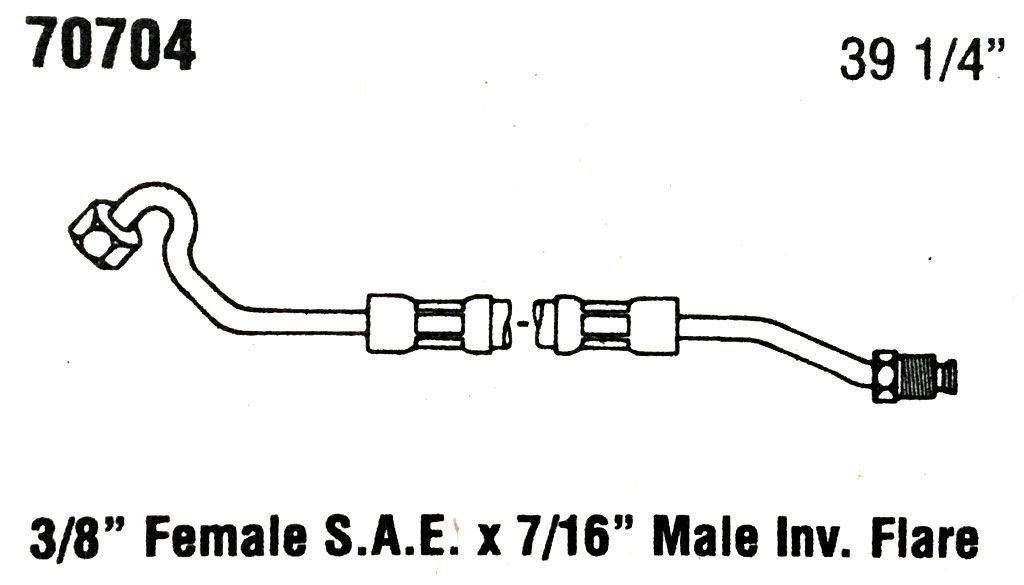 70704 Power Steering Hose