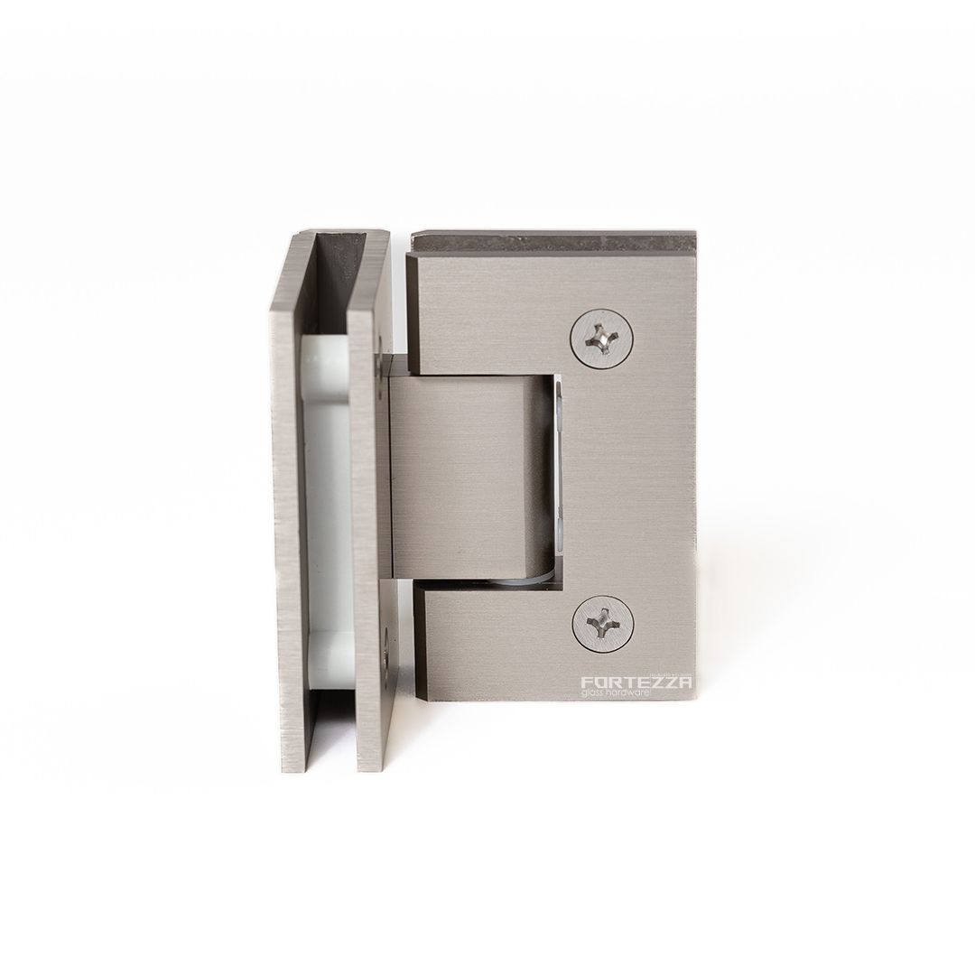 90 Degree Glass to Glass Heavy Duty Hinge