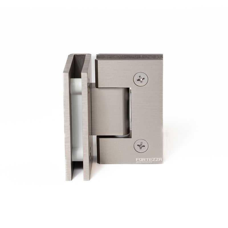 90 Degree Glass to Glass Heavy Duty Hinge