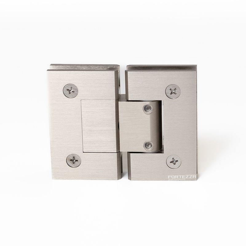180 Degree Glass to Glass Adjustable Hinge