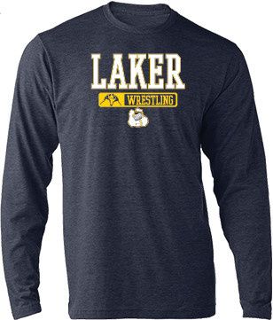 Wrestling Captain Jack Long Sleeve Tee