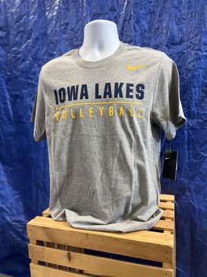Volleyball Nike Navy/Gold Throwback Logo Tee
