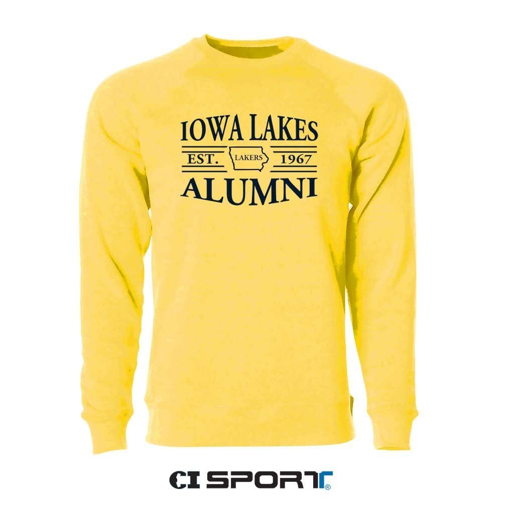 Iowa Lakes Alumni Blended Raglan
