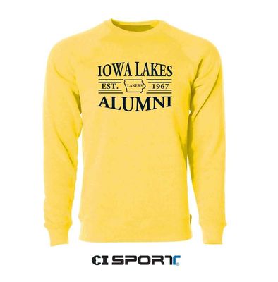 Iowa Lakes Alumni Blended Raglan