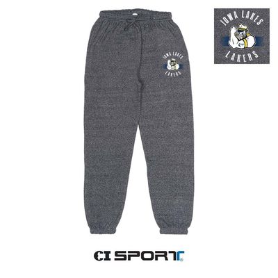 Captain Jack Marled Sweatpants W/Pockets
