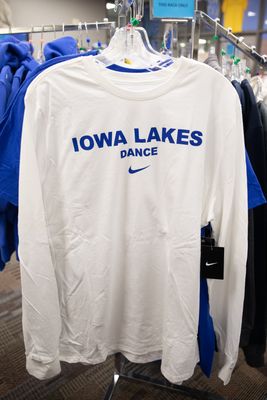 Dance Nike Swoosh White LS Tee