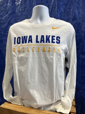 Volleyball Nike White with Royal/Gold Throwback Logo