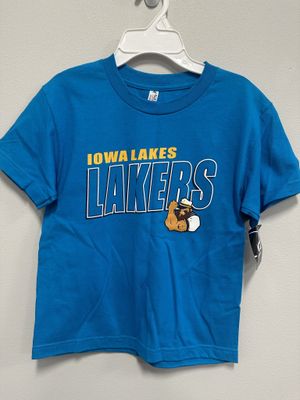 Captain Jack Lakers Youth Small Tee Turquoise