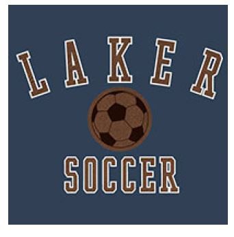 Soccer Athletic Patch Crew, Color: Heather Navy, Size: XS, Type: Crew
