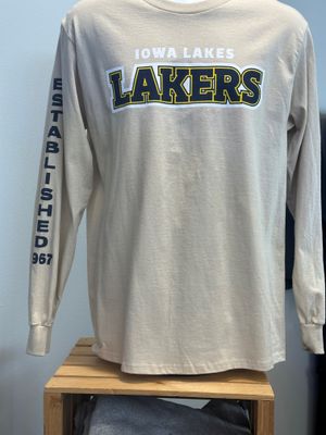Center Iowa Lakes Lakers/Right Arm Est. 1967 Sand